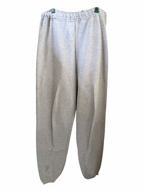 Men's Gray Sweatpants - Comfortable Elastic-Waist Lounge Pants